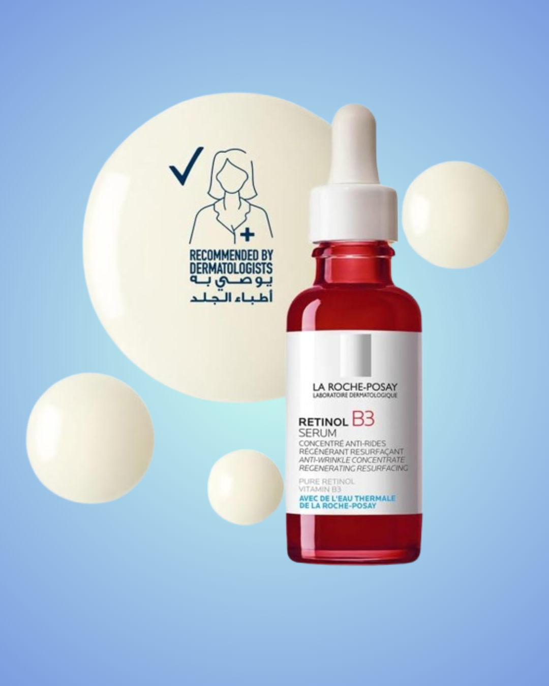 La Roche-Posay Retinol B3 Face Serum with Vitamin B3; Anti-Aging Face Serum