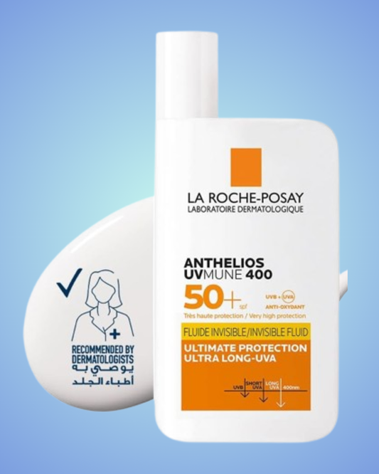 La Roche-Posay Anthelios UVMune 400 Invisible Fluid Sunscreen SPF 50+ for Men/Women